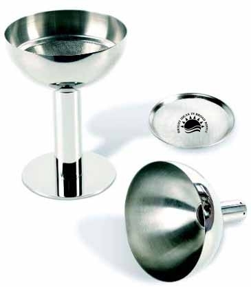Stainless Steel Decanter Funnel Set