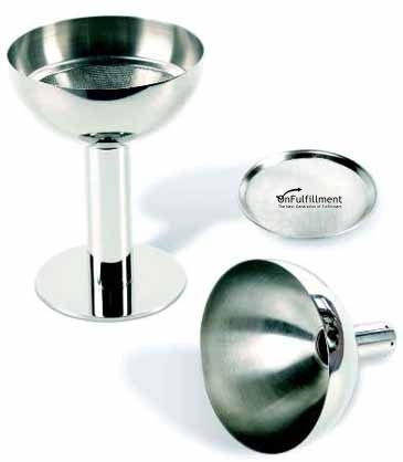 Stainless Steel Decanter Funnel Set