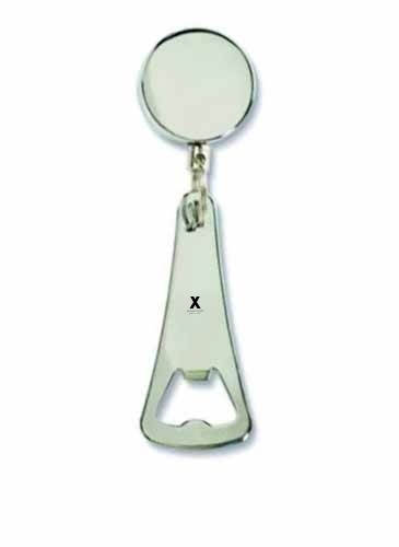 Reel-It-In Chrome Plated Bottle Opener