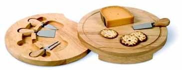 Small Swivel Cheese Board 4 Piece Set
