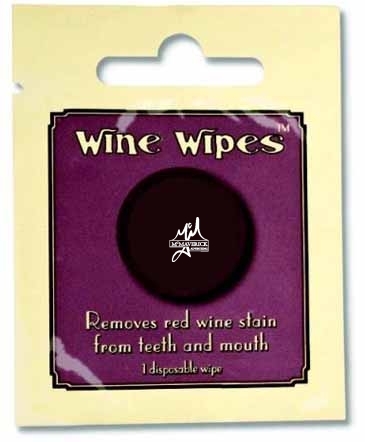 Wine Wipes Single Pack Disposable Wipe