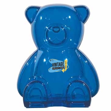 Plastic Bear Shape Bank