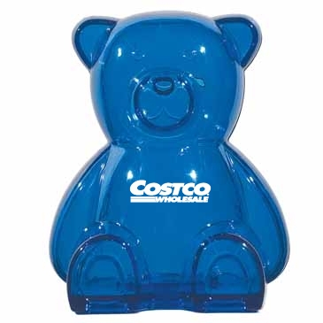 Plastic Bear Shape Bank