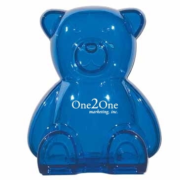 Plastic Bear Shape Bank