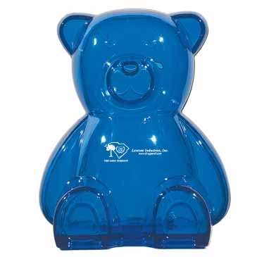 Plastic Bear Shape Bank
