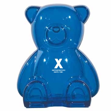 Plastic Bear Shape Bank