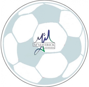 Sports Magnet | Soccer Ball | 5 3/4" dia. | .030" Thickness