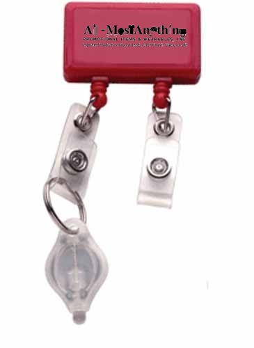 JUMBO Dual Strap Badge Reel