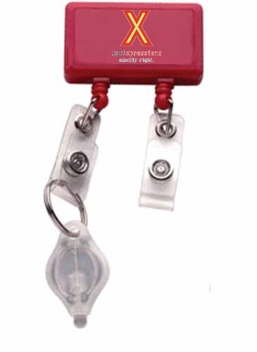 JUMBO Dual Strap Badge Reel