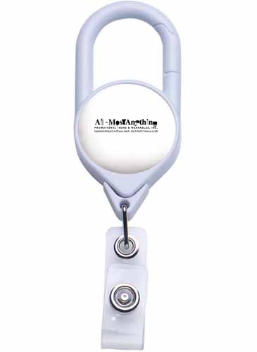 Jumbo Carabiner Badge Reel