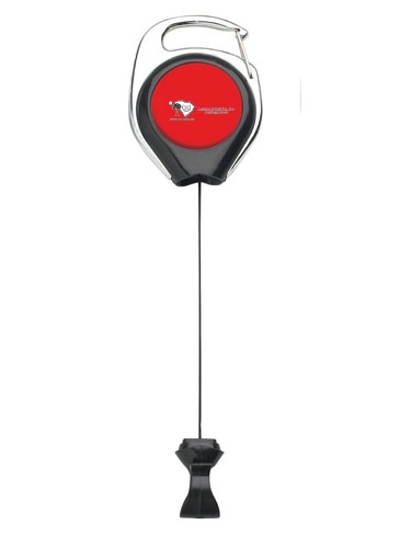 No Twist Carabiner Badge Reel