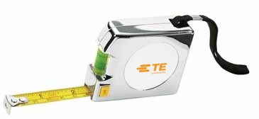 Shorewood 12 ft. Chrome Tape Measure & Level