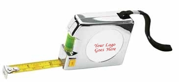 Shorewood 12 ft. Chrome Tape Measure & Level