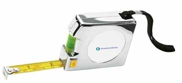 Shorewood 12 ft. Chrome Tape Measure & Level