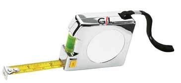 Shorewood 12 ft. Chrome Tape Measure & Level