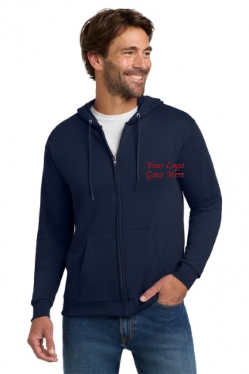 Hanes® - EcoSmart® Full-Zip Hooded Sweatshirt