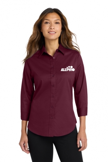 Port Authority® Ladies 3/4-Sleeve Easy Care Shirt
