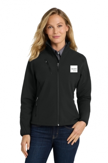 Port Authority® Ladies Textured Soft Shell Jacket