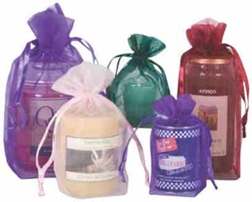 Organza Gusset Bag 4.5x2.5x6