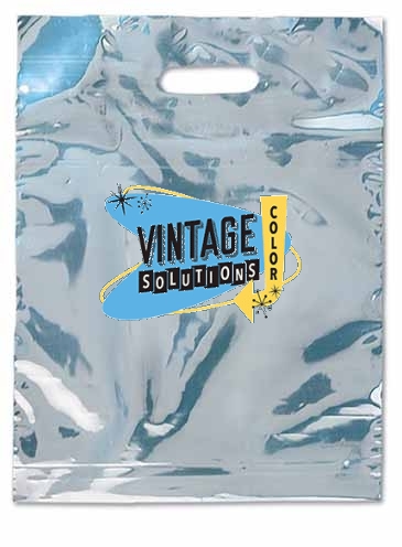 Silver Reflective Pumpkin Bag