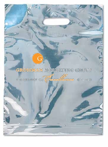 Silver Reflective Pumpkin Bag