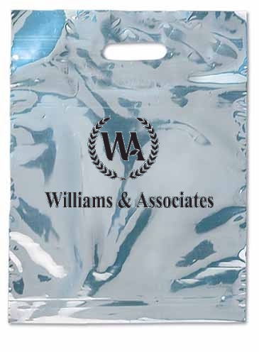 Silver Reflective Pumpkin Bag