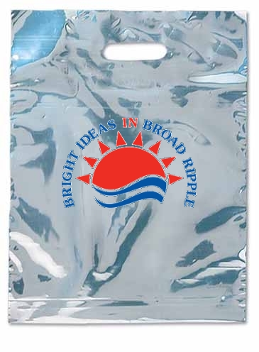 Silver Reflective Pumpkin Bag