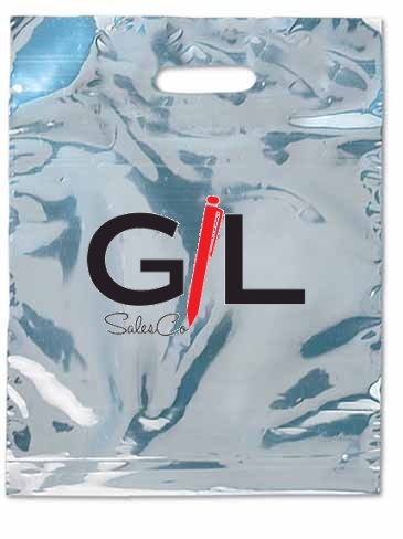 Silver Reflective Ghost Bag