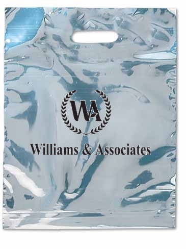 Silver Reflective Ghost Bag