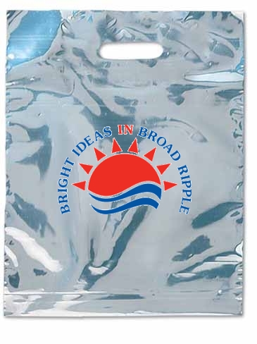 Silver Reflective Ghost Bag