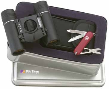 Classic SD Swiss Army Knife / 8x21 Compact Binocular