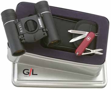 Classic SD Swiss Army Knife / 8x21 Compact Binocular