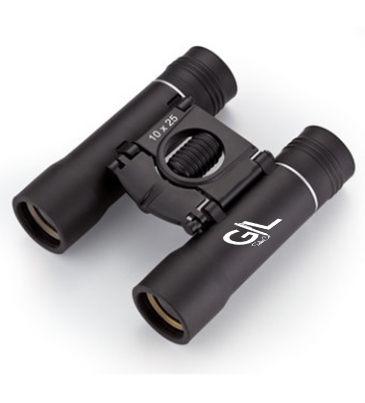 10X25 Compact Binocular - Black