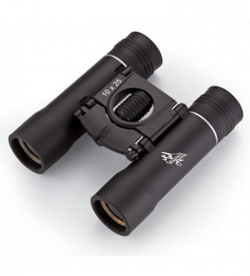 10X25 Compact Binocular - Black