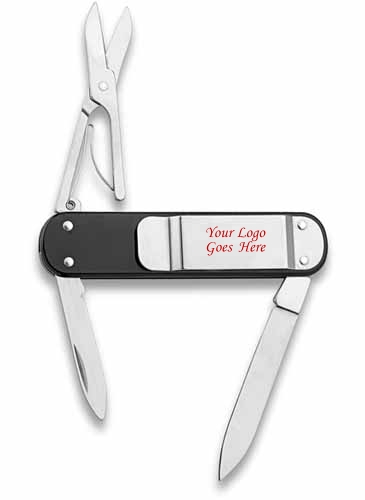 Money Clip - Black Alox