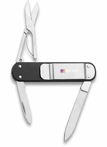 Money Clip - Black Alox