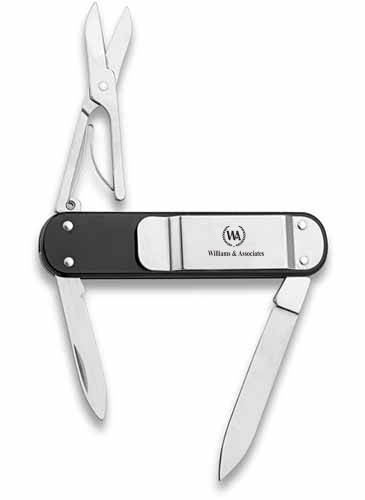 Money Clip - Black Alox