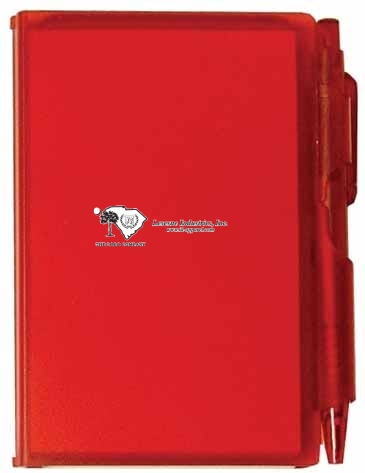 Memo Pad with Pen Lock