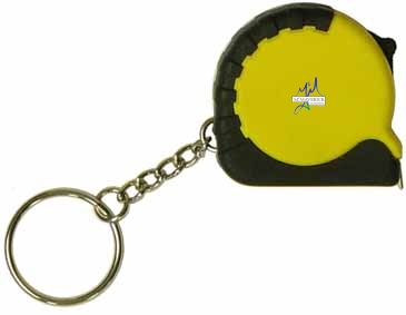 Mini Tape Measure with Keychain