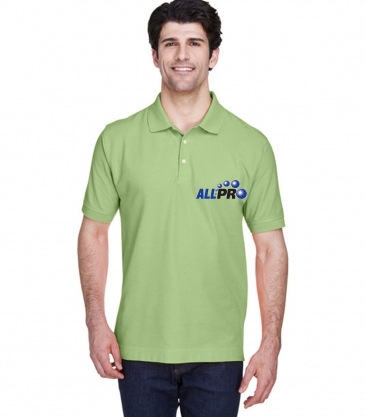 Devon & Jones Men's Pima Piqué Short-Sleeve Polo