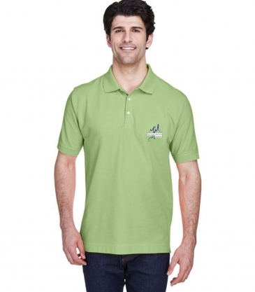 Devon & Jones Men's Pima Piqué Short-Sleeve Polo