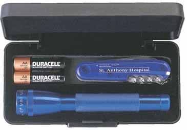 Mini Maglite® With Large Victorinox® Swiss Army Knife