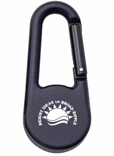 Cedar Creek® Colored Carabiner Black