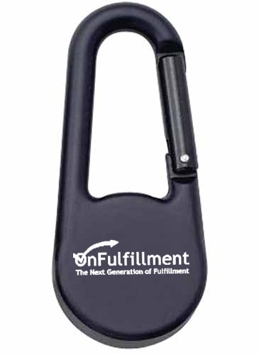 Cedar Creek® Colored Carabiner Black