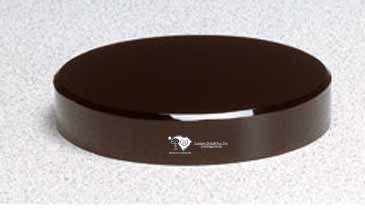 Black Glass Base 5" Dia.