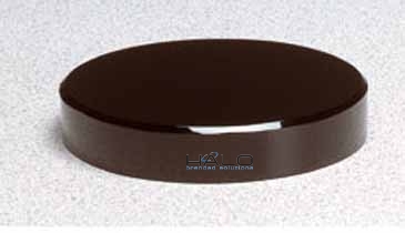 Black Glass Base 5" Dia.