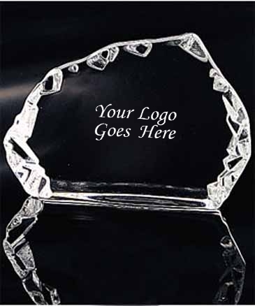 Carved Iceberg Horizontal 7" W