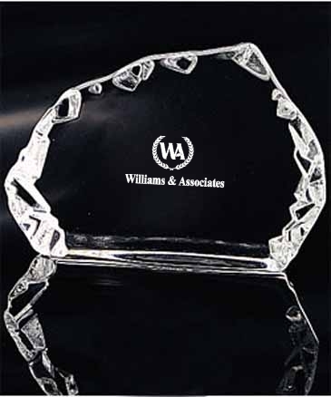 Carved Iceberg Horizontal 7" W