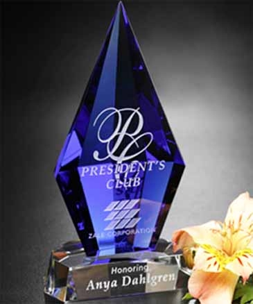 Azurite Award 6-3/4"