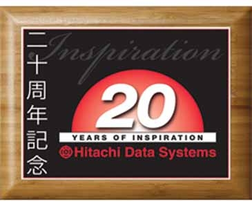 Bamboo Plaque 7" x 9" with Sublimated Plate